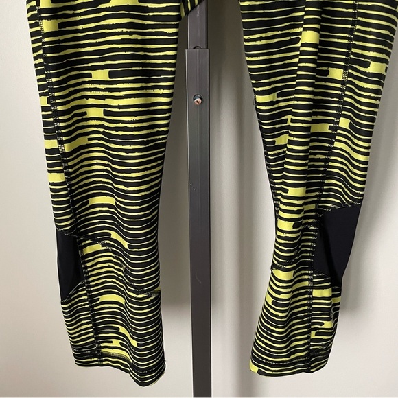 Lululemon Seawheeze Pace Rival Crop Pant Legging Blackout Size 12 RARE - Picture 7 of 10